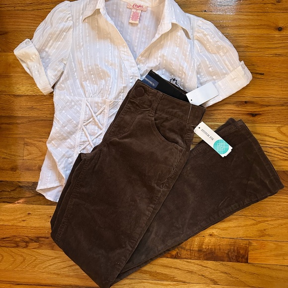 democracy absolution corduroy pant size 0 - Picture 2 of 6